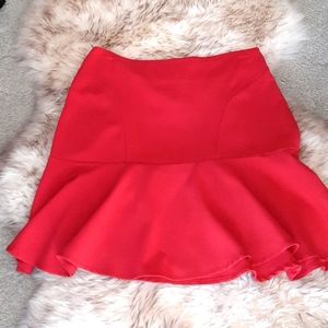 Flirty Red Skirt